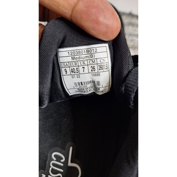 BROOKS Ghost 15 Black White Sneakers Women's Sz 9 Athletic Shoes 120380-012 Gym - Picture 10 of 10